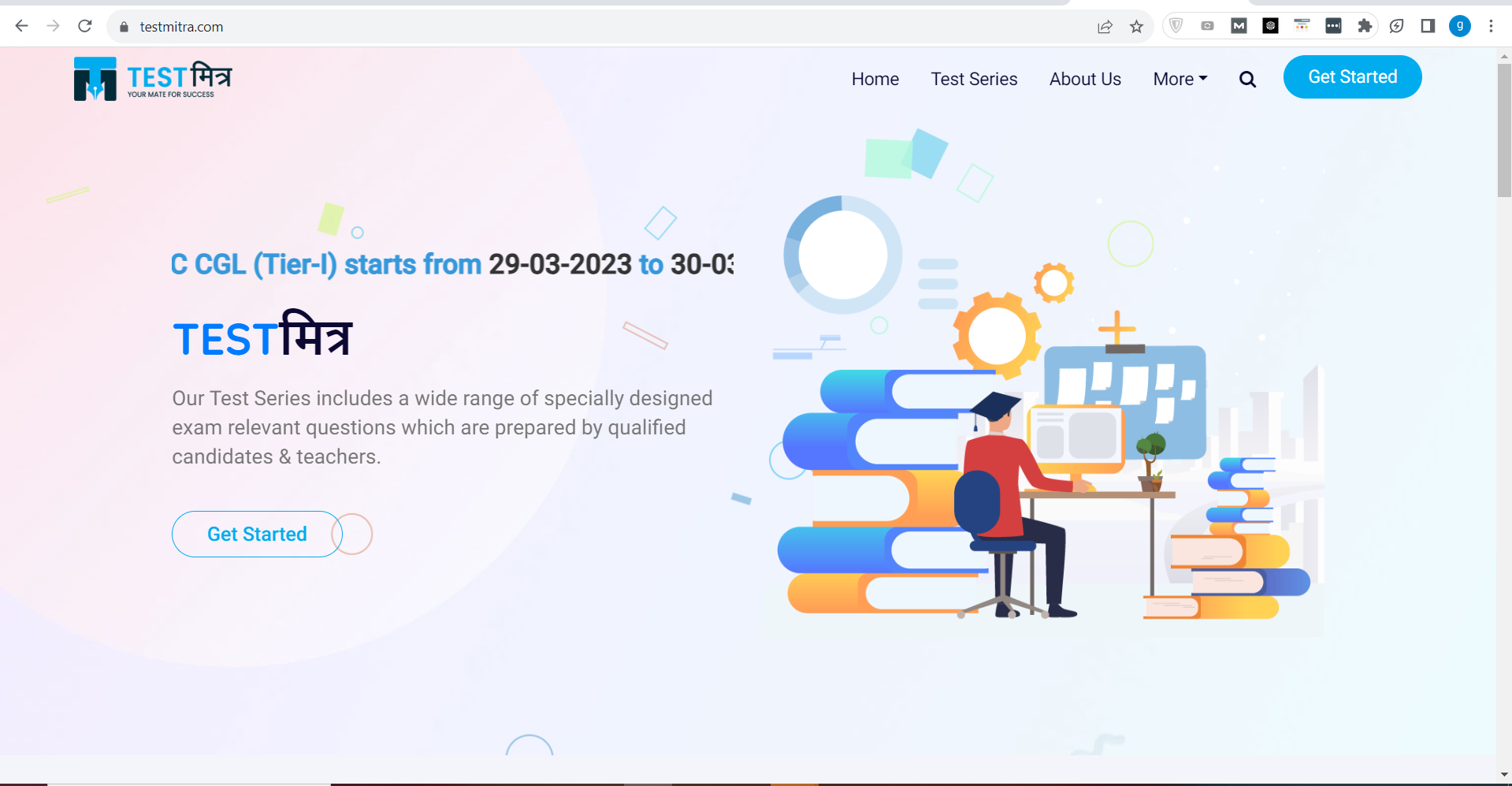 Testmitra Exam Portal – Online Test-Series Platform
